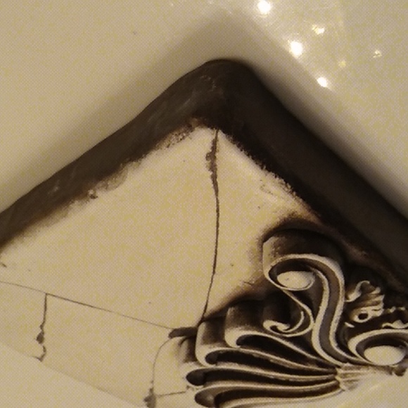 ATLAS bisque Atlantis Tile like Sid Dickens *Rare & Retired wall art collectible - Picture 2 of 12